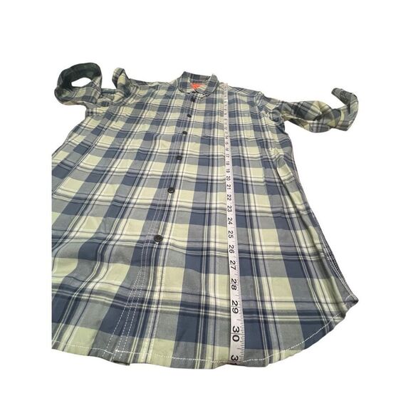 Orvis Men’s Plaid Button Down Duck Cloth Shirt Sz M New - Picture 6 of 7